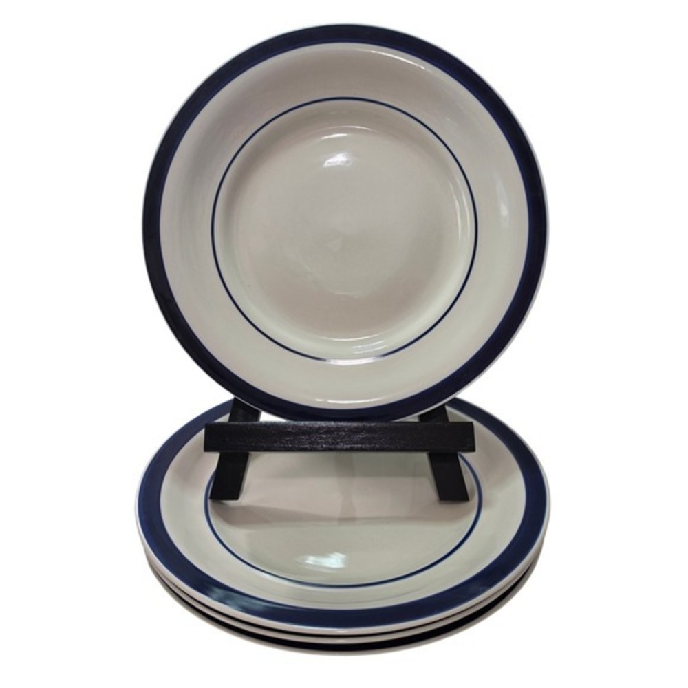 Farberware Trattoria Blue #4372 11.5 " Dinner Plates - 4 Available